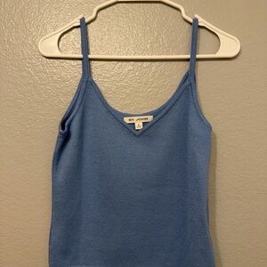 St. John Blue Knit Top
